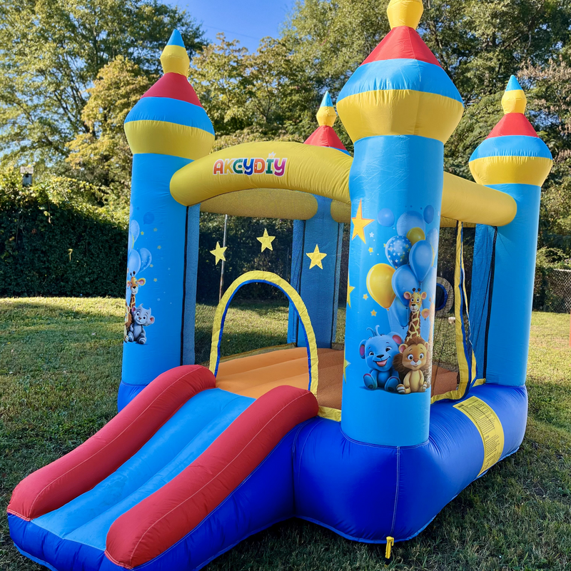 AKEYDIY Animal Theme Bounce House Review: The Ultimate Backyard Fun for Kids 3-6