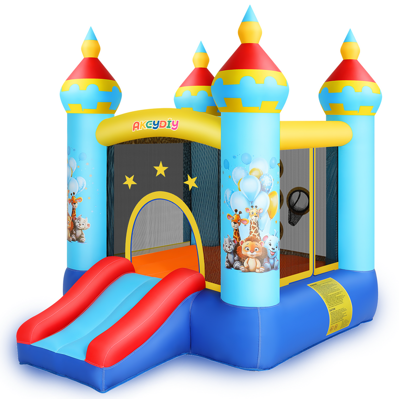 AKEYDIY Animal Theme Bounce House Review: The Ultimate Backyard Fun for Kids 3-6