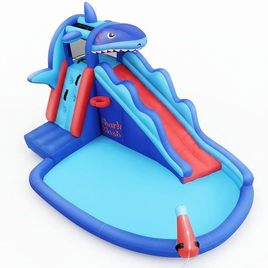 Setup and Cleanup Guide for an Inflatable Water Slide: Hose Connection to Dry Storage