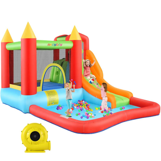 AKEYDIY 6-in-1 Bounce House Review (2026): The Ultimate Inflatable Castle for Kids 3-10