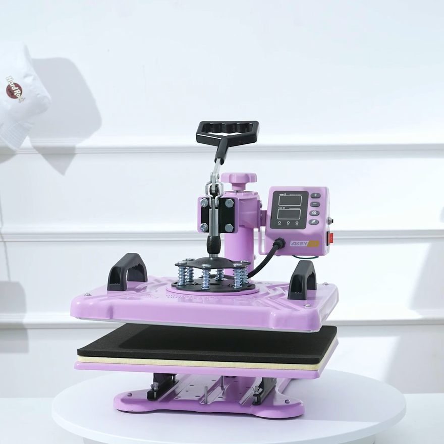 AKEYDIY 5 in 1 Heat Press Machine Review: The Ultimate T-Shirt Printing Solution for Home and Business