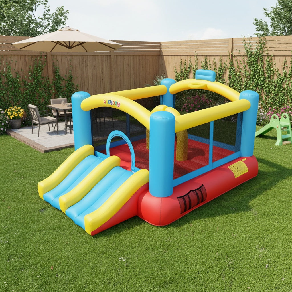 Keep Kids Active This Summer: 8 Creative Ways to Use an Inflatable Bounce House