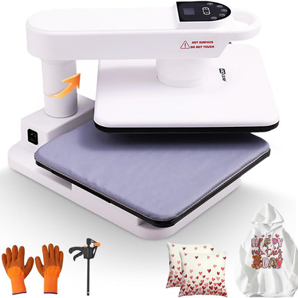 AKEYDIY 15x15 auto heat press machine complete package