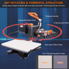 Heat Press Machine 12"X15"