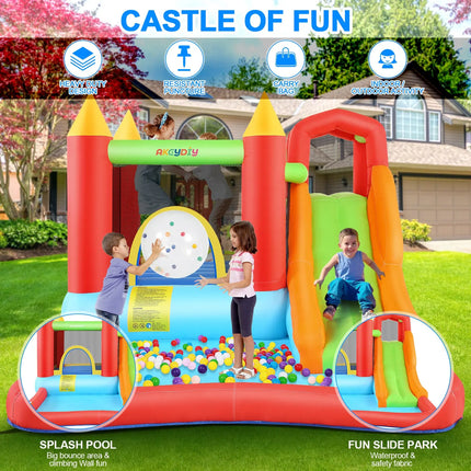 AKEYDIY Inflatable Bounce House Akeydiy