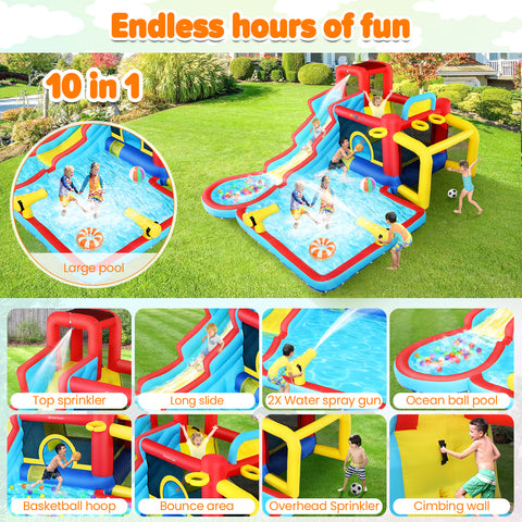 AKEYDIY Inflatable Bounce House