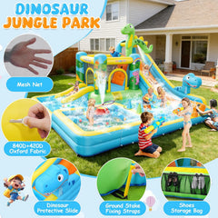 AKEYDIY Inflatable Water Slide Akeydiy