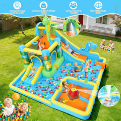 AKEYDIY Inflatable Water Slide Akeydiy