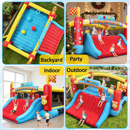 AKEYDIY Large Inflatable Bounce House for Kids