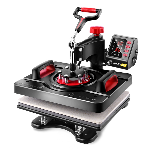 AKEYDIY Upgraded Heat Press Machine Digital Combo