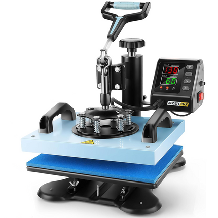 AKEYDIY 12" x 10" Heat Press Machine for T Shirts Multifunction Shirt