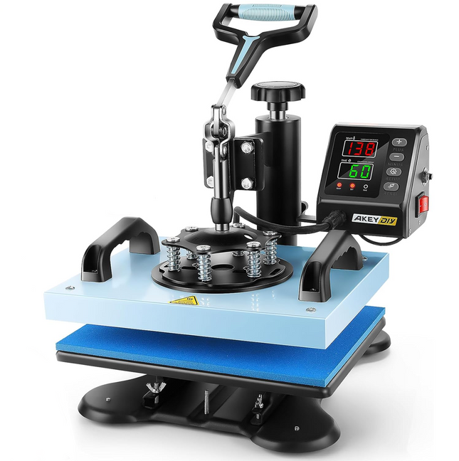 AKEYDIY 12" x 10" Heat Press Machine for T Shirts Multifunction Shirt