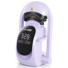 AKEYDIY 3-in-1 Auto Cap Heat Press Machine, Hat Heat Press with 3pcs Replaceable Heating Pads