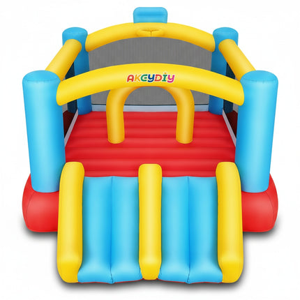AKEYDIY Bounce House, Indoor Outdoor Inflatable Bouncer with Blower