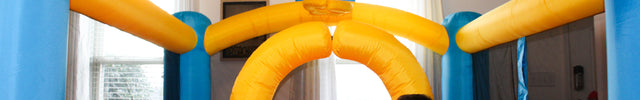 AKEYDIY Bounce House, Indoor Outdoor Inflatable Bouncer with Blower Akeydiy